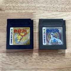 ゲームボーイソフト ポケットモンスター 金・銀 2本セットのサムネイル