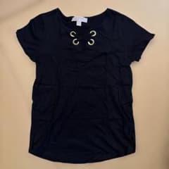 MICHAEL KORS 半袖　黒Tシャツ　US Sサイズのサムネイル