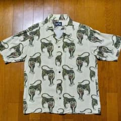 DRESS HIPPY 虎柄 半袖シャツ Mサイズのサムネイル