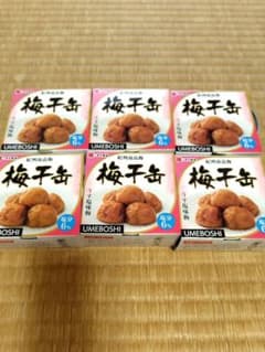 こまち食品 紀州南高梅 梅干缶 6缶セットのサムネイル