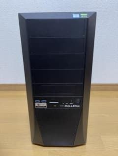 高性能ゲーミングPC ガレリア　i7-9700k RTX 2070のサムネイル