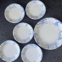 Giovanni Valentino 皿 6枚セット イタリア食器 ケーキ皿 青 - メルカリ
