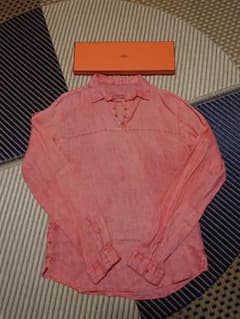 ☆新品未使用❗ZARA☆麻100％シャツ〈M〉のサムネイル