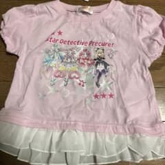 名探偵プリキュアのかわいいTシャツ 120サイズ②のサムネイル