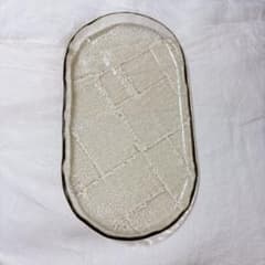 池谷三奈美 ガラス 皿 こぼん プレート キルンワーク 池谷三奈美 ガラス 皿 こぼん プレート キルンワーク - メルカリ