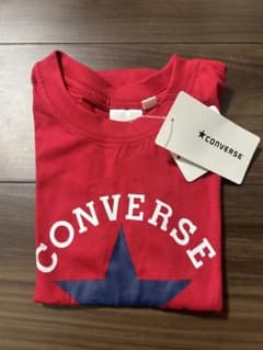 CONVERSE キッズ Tシャツ レッド 110cmのサムネイル