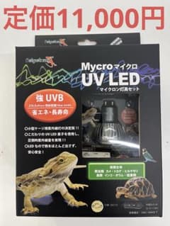 【中古品】オマケ付き Mycro UV LED 小型爬虫類用UVランプ Petpetzone Mycro UV LED 灯具セット - メルカリ