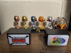 サミートロフィーマスコット　ガチャ　コンプリート　PUSHボタン　セットのサムネイル