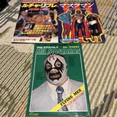 【3冊セット】 プロレスアルバム　ミル・マスカラスのサムネイル