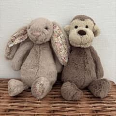 美品】Jellycat ジェリーキャット ぬいぐるみ S うさぎ さる - メルカリ