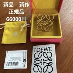 新品 新作2026 正規品 LOEWEアナグラムブローチ ロープ編ゴールド