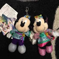 ディズニー ぬいぐるみバッジ ぬいば 七夕 ペアのサムネイル