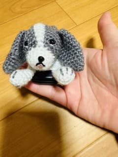 ハンドメイド わんちゃんの車用キーホルダーですのサムネイル