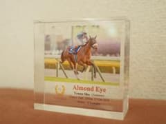 ＜2019年天皇賞・秋＞アーモンドアイ優勝記念アクリルオブジェのサムネイル