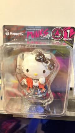 ♡サンリオ Happyくじ♡PUNKS Party A賞 フィギュア ハローキテのサムネイル