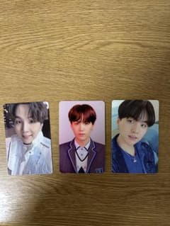 BTSユンギ 公式トレカ3点セットのサムネイル