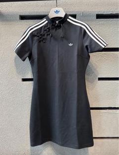 新品L Adidas 半袖ワンピース レディース ブラック KB6409 新品M Adidas 半袖ワンピース レディース ブラック KB6409