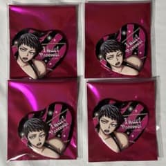 桃源暗鬼 矢颪碇 バニー ハート 缶バッジ 4点 - メルカリ