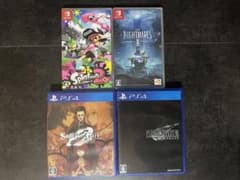 スプラトゥーン2, リトルナイトメア2、シュタゲ0, FF VII リメイクのサムネイル