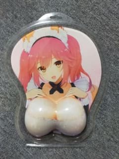 C93 くりから メイドキャス狐おっぱいマウスパッド　未開封のサムネイル