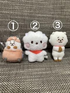 BT21 RJ ぬいぐるみ 3点セットのサムネイル
