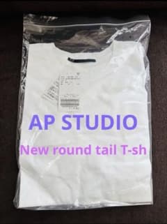 新品★ AP STUDIO 追加2 New round tail T-sh 新品☆ AP STUDIO 追加2 New round tail T-sh - メルカリ