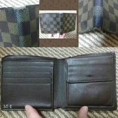 【中古】ダミエ二つ折り財布のサムネイル