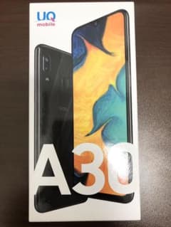 【新品未使用】Galaxy ギャラクシー A30 SCV43 ブラックのサムネイル