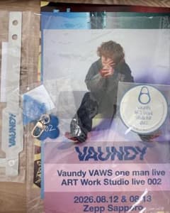 Vaundy ART Work Studio live 002 グッズ4点セット Vaundy ART Work Studio live 002 グッズ4点セット - メルカリ