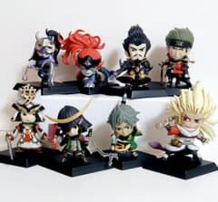 戦国無双3 武将ミニフィギュア 8体セット - メルカリ