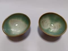 お猪口2個セット　陶器のサムネイル
