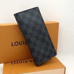 【新型】【箱袋あり】ルイヴィトン ポルトフォイユ ロン 札入れ 長財布 ダミエ ルイヴィトン ダミエ グラフィット ポルトフォイユ ロン お札入れ 長