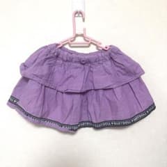 BABYDOLL ベビードール スカート フリル パープル 120 キッズのサムネイル
