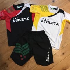 アスレタ　サッカーウェア上下140 3点セットのサムネイル