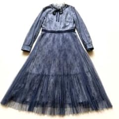 JILLSTUART EndyROBE レースワンピース ブルーグレー 2のサムネイル