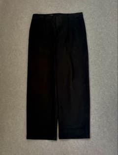GIORGIO ARMANI Cotton Wide Slacks - メルカリ