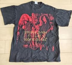 ペイジ/プラント来日公演で買ったTシャツ　Lサイズ ペイジ/プラント来日公演で買ったTシャツ Lサイズ - メルカリ