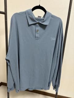 Keboz ポロシャツ XLARGE ブルー 長袖のサムネイル