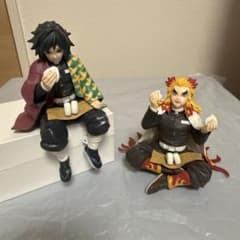 鬼滅の刃 冨岡義勇 煉獄杏寿郎 ちょこのせフィギュアのサムネイル