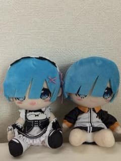 Re:ゼロから始める異世界生活 レム ぬいぐるみ 2体セットのサムネイル