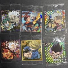 ヒロアカワンピースドラゴンボールシールセットのサムネイル