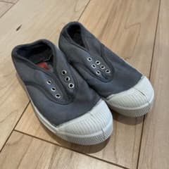【ほぼ未使用】BENSIMON キッズ　27 スリッポンスニーカーのサムネイル