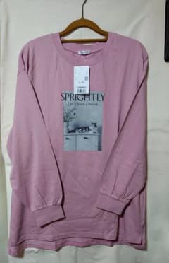 Honeysピンク 長袖Tシャツのサムネイル