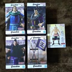 キングダム フィギュア 騰 王騎 矛と旗 桓騎 オギコ 5種セット 未開封