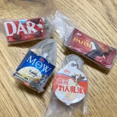森永乳業　森永製菓　ミニチュア　ガチャのサムネイル