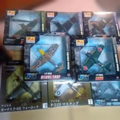 1/72塗装済完成品　8機（8種）セット イージーモデル6機、童友社2機 1/72塗装済完成品 8機（8種）セット イージーモデル6機、童友社2機
