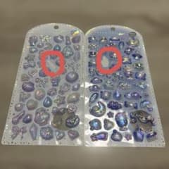 【1つずつ欠けあり】ボンボンドロップシール　パールベール2種のサムネイル