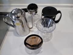 コーヒー器具　中古　5点セットのサムネイル