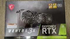 MSI GeForce RTX 3070 Ti ventus 3x 8g ocのサムネイル