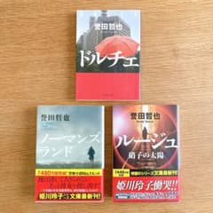 誉田哲也　姫川玲子 他　ルージュ・ノーマンズランド・ドルチェ　文庫本 セットのサムネイル